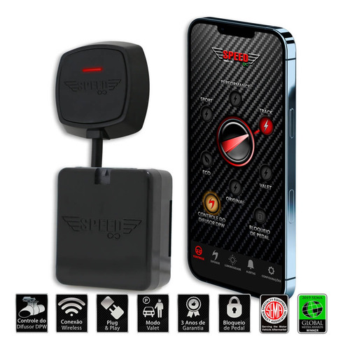 Modulo Chip Pedal Speed Infinity Digipower Chev. Onix 1.0t