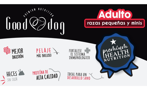 Alimento Para Perro Adulto Good Dog 4kg Raza Pomapoo