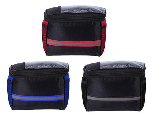 Paquete De 3 Piezas Con Funda Para Manillar De Bicicleta