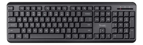 Teclado Trust Ody Inalambrico Silencioso Usb Pc Notebook