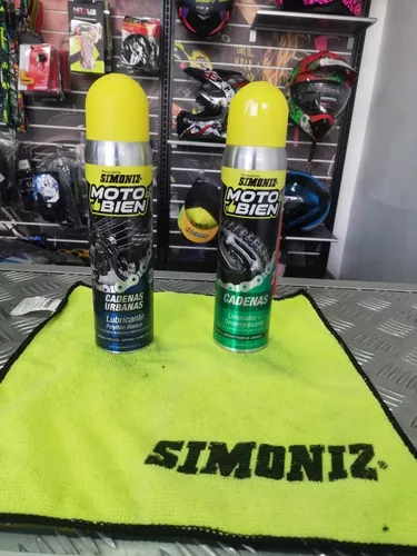 KIT LIMPIEZA SIMONIZ PARA MOTO 5 PIEZAS