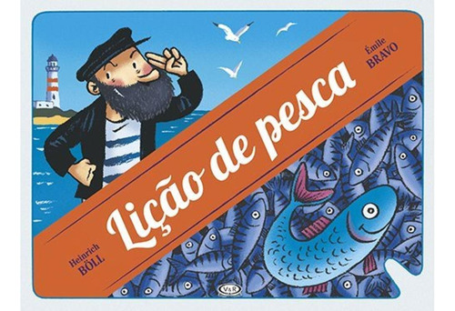 Lição de pesca, de Böll, Heinrich. Editorial VR Editora, capa mole em português, 2015