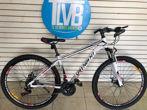Bicicleta Splendent Aro 27 Mtb Complementos Shimano 100% Alu