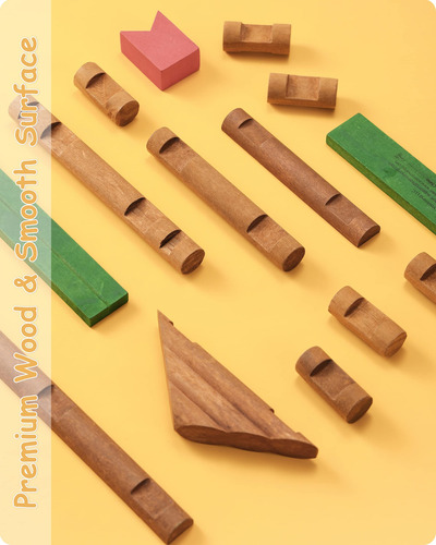 Juego De Cabañas De Madera Building House Toy Sainsmart Jr.,