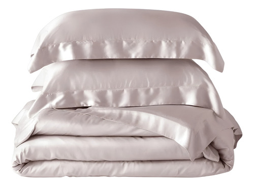 Duvet (capa De Edredom) Bali Bambu 400 Fios - Queen Cor Rose Parisi Desenho Do Tecido Lisa