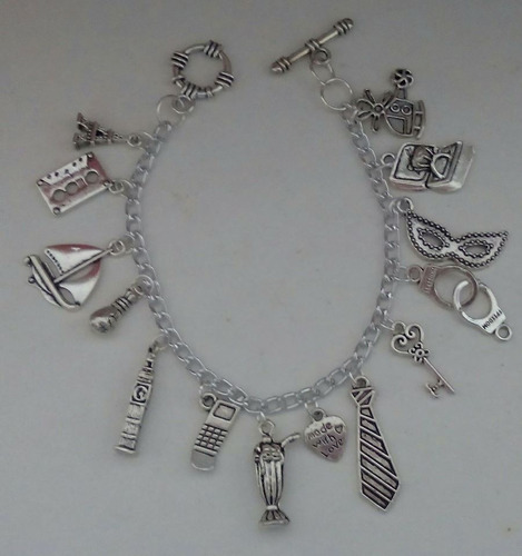 Lote 6 Pulseras De 50 Sombras De Grey $ 550