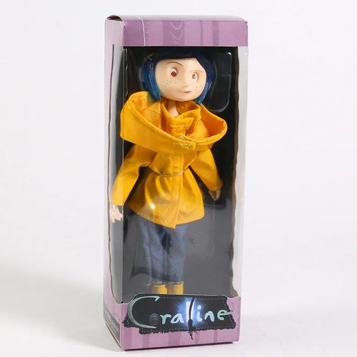 Figura De Acción Neca Coraline 7 En Camisa A Rayas, Juguete