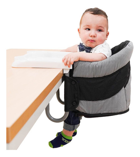 Zeepops Silla Alta De Mesa Con Gancho Para Bebs Y Nios Peque