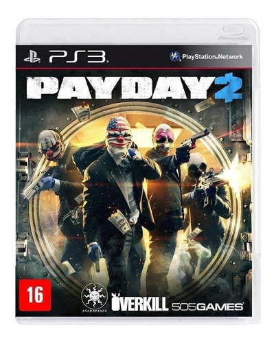 Payday 2  Standard Edition 505 Games PS3 Físico