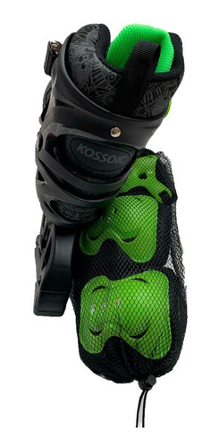 Rollers Kossok Onyx Extensibles Con Protecciones 3 Mod En 1