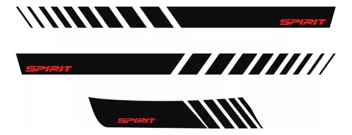Desconocido Adesivo Da Taglio The Spirit Of Competition 15,5 X 10 Cm (rosso) : Amazon.it: Auto E Moto