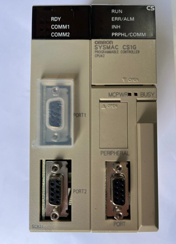 Clp Omron Cs1g-cpu42-ev1 Sysmac + Serial Cs1w-scb21 S/caixa