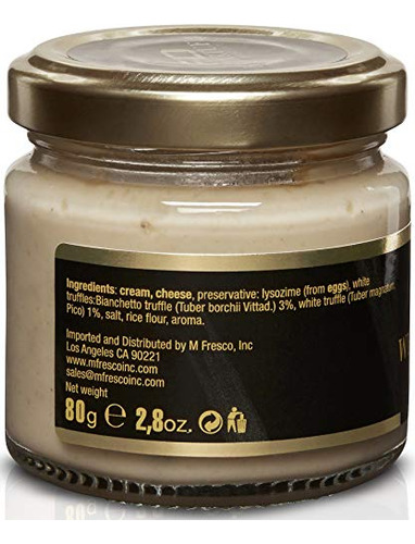 Fd Tartufi - Salsa De Trufa Blanca De 80 G (2.82 Oz) - Salsa