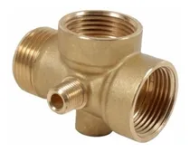 Comprar Conector De Bronce 5 Vias Para Bombas