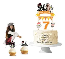 Comprar Adorno Torta Cake Topper Cumpleaños Deco Mesa Margarita Amarillo Margarita