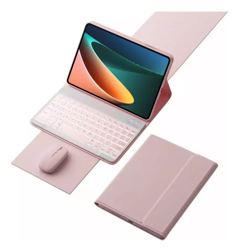 Estojo 2023+teclado Iluminado+mouse Para Xiaomi Pad 6