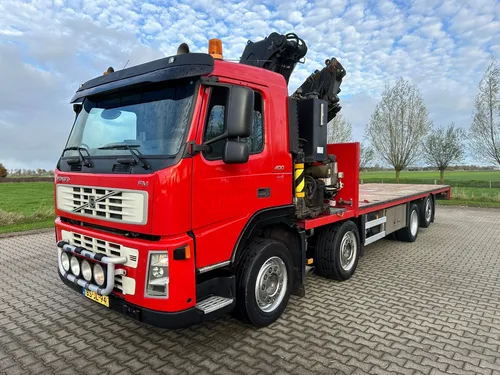 Camión Volvo Fm 400 Con Hidrogrua Fassi 450 5 Más 1