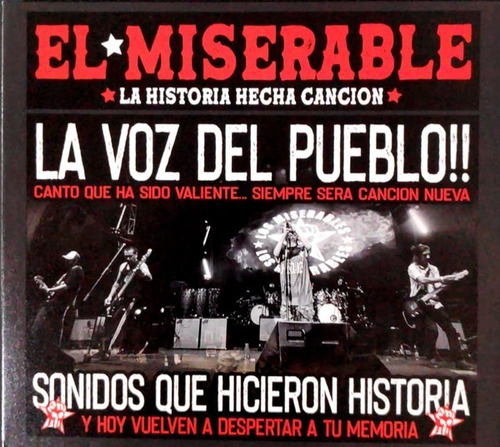 Cd Los Miserables La Voz Del Pueblo!! Nuevo/sellado