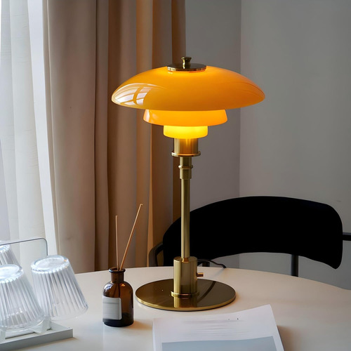Lámpara De Mesa Modernista, Lámpara De Noche Estilo Bauhaus