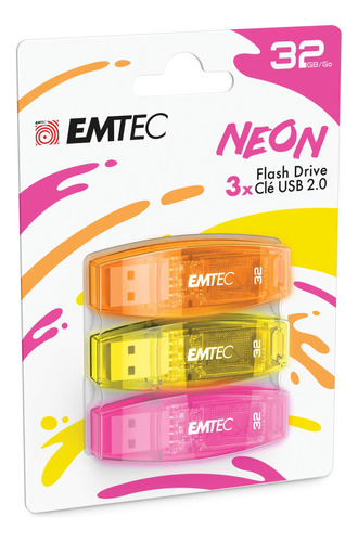Emtec C410 - Unidad Flash Usb 2.0, Unidad Flash De 32 Gb, Le