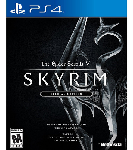 The Elder Scrolls V Skyrim Edicion Especial  Playstation 4