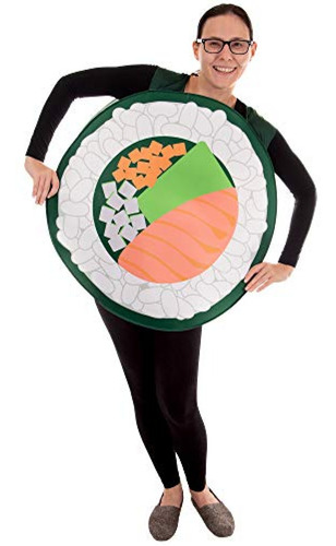 Disfraz De Mujer Disfraz De Halloween De Rollo De Sushi De S