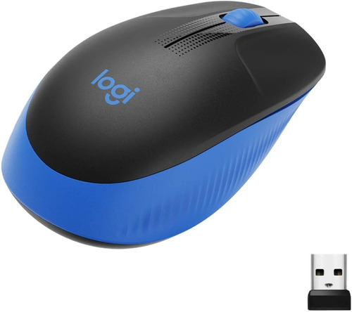 Mouse Logitech M190 Wireless Usb Azul