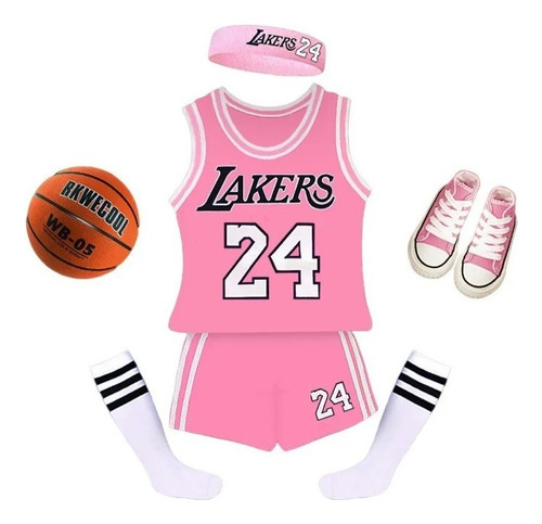 Uniforme De Baloncesto Infantil Para Niños, Talla Mediana Y