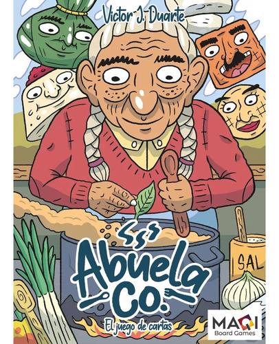 Abuela Co + Expansión Con Más Sazón Juego De Mesa En Español