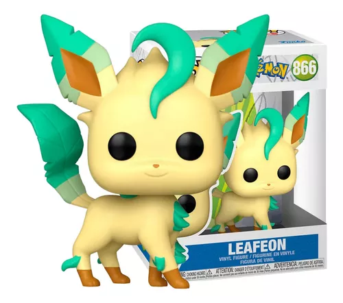 Boneco Funko Pop Pokemon Leafeon #866 Novo - Evolução Eevee