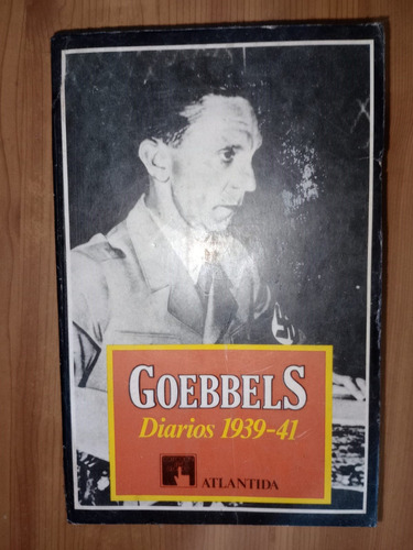 Libro El Diario De Goebbels 1939 1941