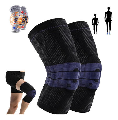 2pcs Knee Pain Sterling Rodilleras Para Hombres Y Mujeres