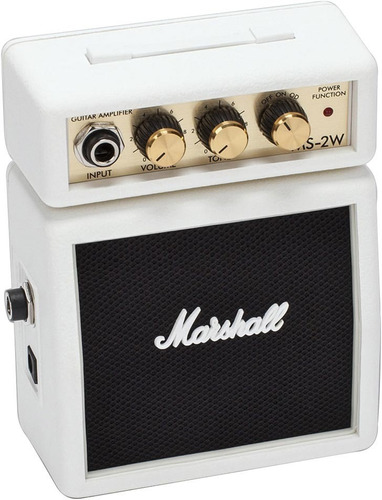 Marshall Ms 2 Mini Amplificador Ms2 Portatil Ms-2 Blanco