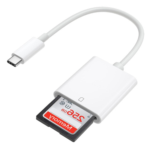 Lector De Tarjetas De Memoria Usb C Sd Htrenc Para iPhone 15