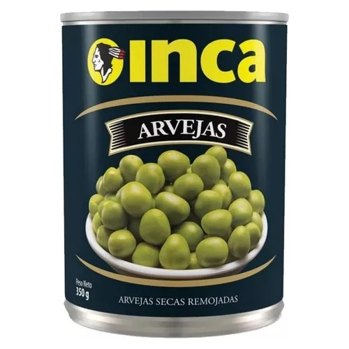 Arvejas Inca 350 Gr X 12 Unidades Sin Tacc