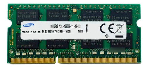 Memória Ram Notebook Ddr3l 8gb 1600mhz Samsung Envio Imediat
