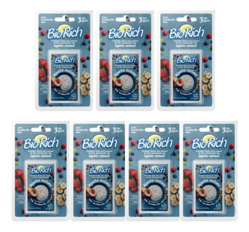 Bio Rich® Fermento Lácteo 7  Cartelas C/3 Sachês