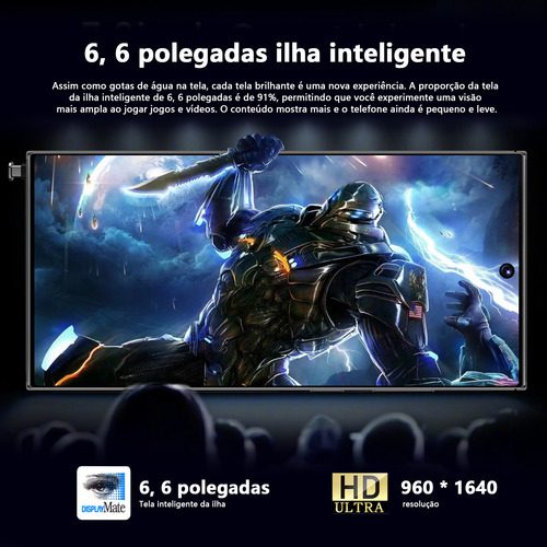 Telefone Barato Android Ventosa 4g S24 Ultra 6.6 Roxo