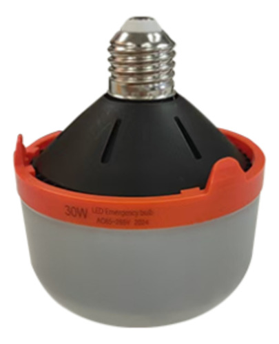 Foco Lampara Led Bombilla Recargable 15w Luz Fria (3-5 Horas De Emergencia)