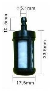 Cabeçote Filtro Gasolina P/ Motosserra Husqvarna 5,1mm