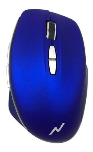 Imagen 1 de 1 de Mouse Gamer Inalambrico Pc Laptop Bateria Recargab Noga 610r Color Azul