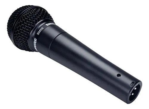 Microfone Shure Sm58-blk Special Edition Para Voz E Estúdio