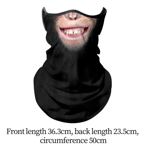 Bandana Mascarilla Transpirable Cubierta Facial Bufanda