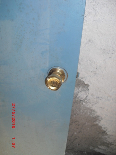 Puerta Regular Estado Color Azul, 70 Cm X 200 Cm.