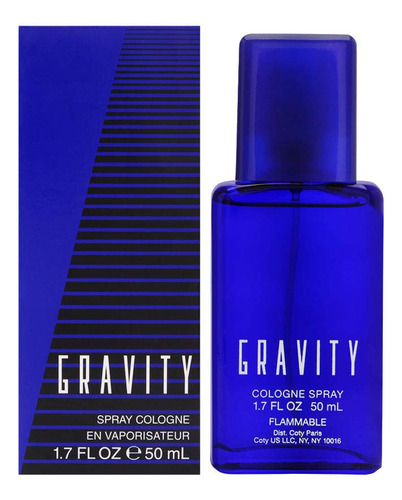 Gravity Eau De Cologne Spray, Fórmula Vegan, Bh2az