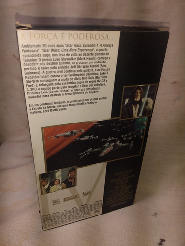 Vhs Star Wars Trilogia Dublado (Usado)