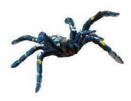 Figura De Tarántula Azul Ornamental Marca Bullyland