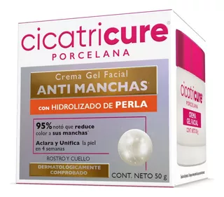 Cicatricure Porcelana Crema Gel Facial Antimanchas 50 G