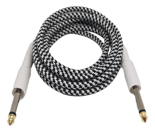 Cable De Guitarra De 6.35 Mm Con Reducción De Ruido 1 Metro