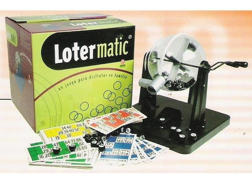 Lotermatic Bingo Loteria Bolillero Cristal Liniers Envios Mp